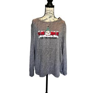 Secret Treasures Gnome for the Holidays Top Size Large